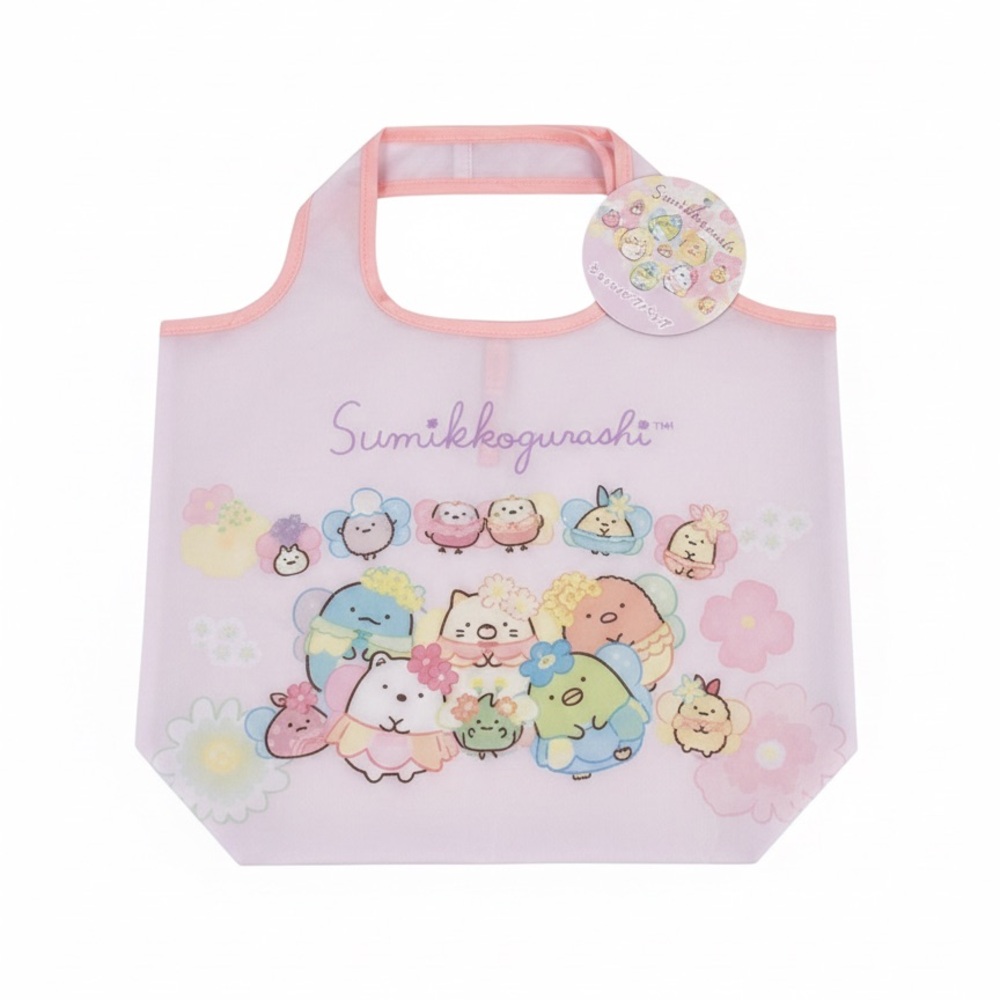 NWT❤️Sumikkogurashi Pink Shopping Bag